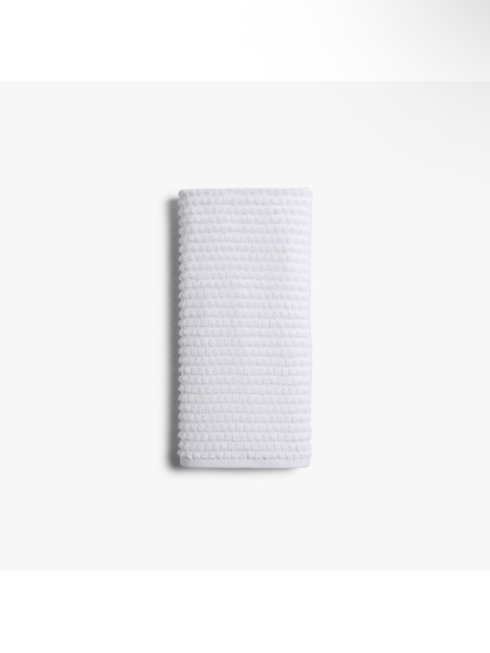 Parachute Terry Dot Hand Towels •White•